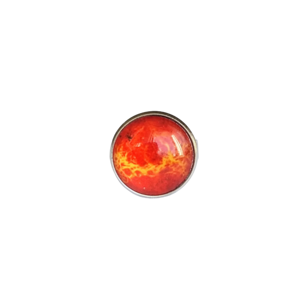 "Αφροδίτη" - Δαχτυλίδι Πλανήτης 16cm (Ατσάλι) - ατσάλι, αυξομειούμενα, φθηνά