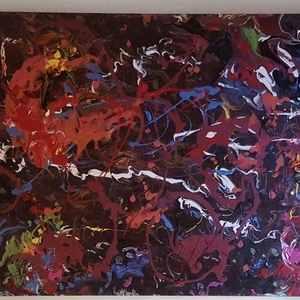 Πίνακας Abstract Art 50×70 - πίνακες & κάδρα, ακρυλικό, πίνακες ζωγραφικής