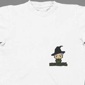 Βαμβακερό μπλουζάκι με κεντητό σχέδιο Harry Potter Magonagoll - βαμβάκι, κεντητά