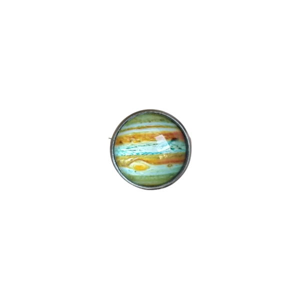 "Δίας" - Δαχτυλίδι Πλανήτης 16cm (Ατσάλι) - minimal, ατσάλι, αυξομειούμενα, φθηνά
