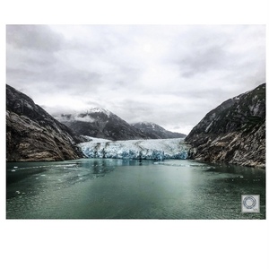 Printable Art|Photography "Dawes Glacier.Alaska". Ψηφιακό αρχείο - αφίσες
