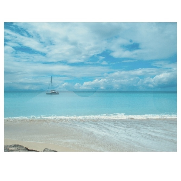 Printable Art|Photography "Turquoise tropical beach in Antigua". - 2,4mb Ψηφιακό αρχείο - αφίσες, καλλιτεχνική φωτογραφία
