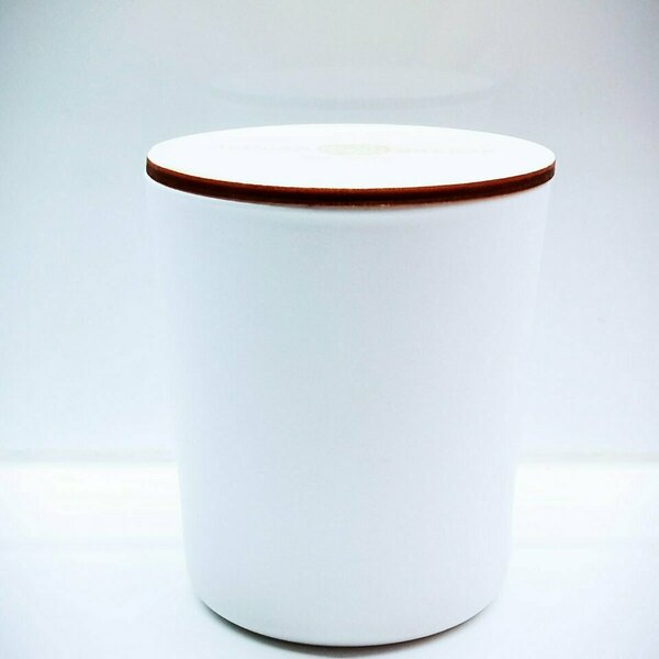 Χειροποίητο Αρωματικό Κερί Σόγιας με Άρωμα White Musk 170gr, Λευκό Ποτήρι - αρωματικά κεριά, κερί σόγιας - 2