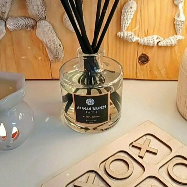 Reed Diffuser 200ml με Άρωμα Γλυκιά Κανέλα - Αρωματικό Χώρου - αρωματικά χώρου