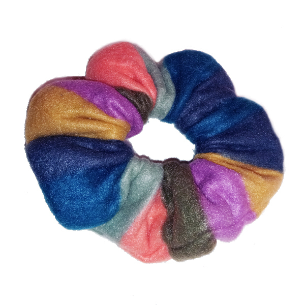 Color wheel scrunchies σετ 2 - μαμά και κόρη, λαστιχάκια μαλλιών - 4