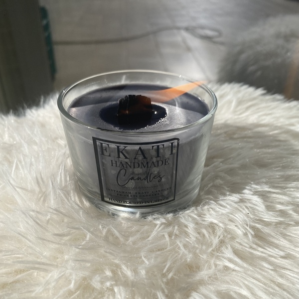 The Black Vanilla-Χειροποίητο κερι -200ml - αρωματικά κεριά - 2