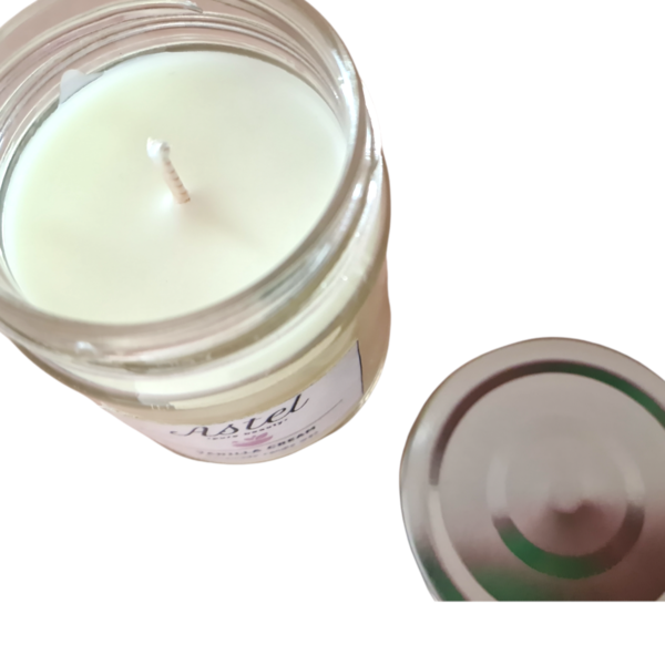 Χειροποίητο κερί με άρωμα vanilla cream 225ml - αρωματικά κεριά - 2