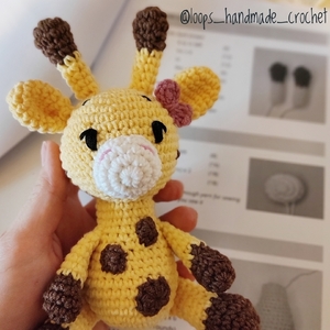 Pattern amigurumi giraffe in English πατρόν πλεκτό κουκλακι καμηλοπάρδαλη - λούτρινα, amigurumi, DIY - 3