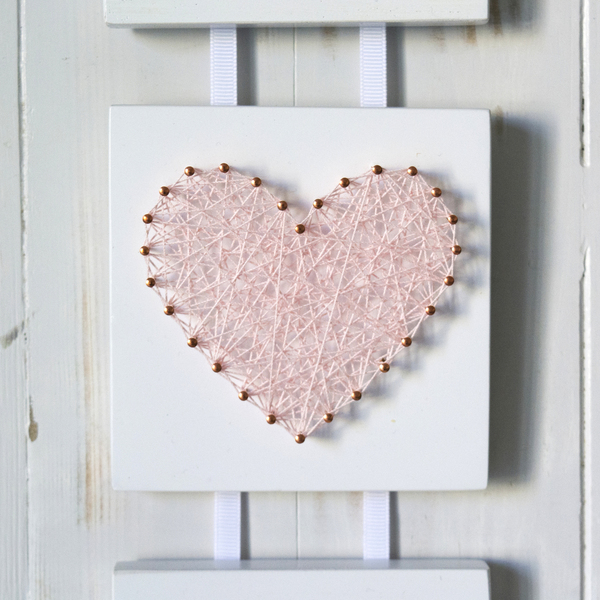 Ξύλινο διακοσμητικό με καρδιές - δώρο αγάπης - ξύλο, αγάπη, διακοσμητικά, δώρα αγίου βαλεντίνου - 4