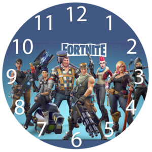 Ρολοι τοιχου fortnite απο ξυλο κοντρα πλακε Φ27 - ξύλο, ρολόι, τοίχου, δώρα γενεθλίων