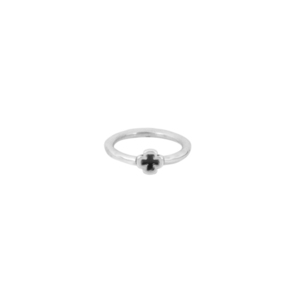 Δαχτυλίδι Βεράκι "Cross" - επιχρυσωμένα, ορείχαλκος, επάργυρα, βεράκια, σταθερά - 2