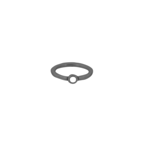 Δαχτυλίδι Βεράκι "Circle" - επιχρυσωμένα, ορείχαλκος, επάργυρα, βεράκια, σταθερά - 3