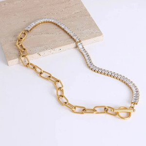 Locker jewels necklace - αλυσίδες, κοντά, ατσάλι - 2