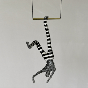 Circus Acrobat Wire Sculpture - δώρο, μεταλλικό, διακοσμητικά
