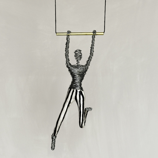 Circus Acrobat Modern Art Sculpture - δώρο, μεταλλικό, διακοσμητικά