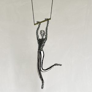 Circus Acrobat Modern Art Sculpture - δώρο, μεταλλικό, διακοσμητικά - 3