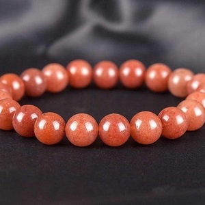 BRACELET FROM QUARTZ BROWN - ημιπολύτιμες πέτρες, γυναικεία, χάντρες, χεριού, φθηνά