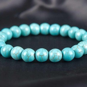 TURQUOISE BRACELET - ημιπολύτιμες πέτρες, γυναικεία, χάντρες, χεριού, φθηνά