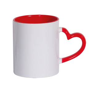 Red Heart Mug - δώρο, πορσελάνη, ερωτευμένοι, κούπες & φλυτζάνια, αγ. βαλεντίνου - 2