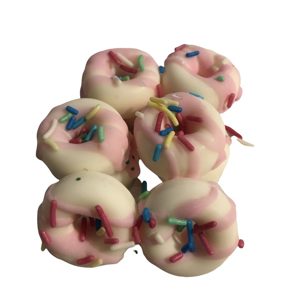 Αρωματικά mini donut wax melts σόγιας - αρωματικά κεριά, waxmelts