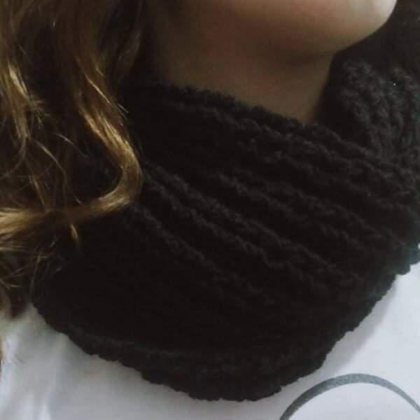 Double crochet neck for women - μαλλί, ακρυλικό, λαιμοί - 2