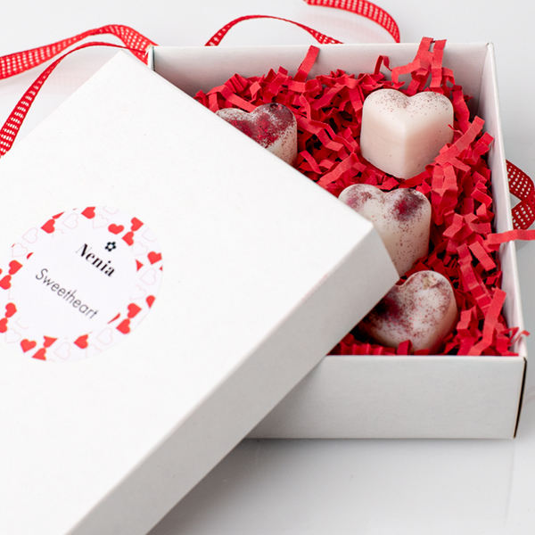 Sweetheart Valentines wax melts (LIMITED EDITION) (6TMX) - κερί, αρωματικά κεριά, δώρα αγίου βαλεντίνου, αρωματικό χώρου, waxmelts - 2