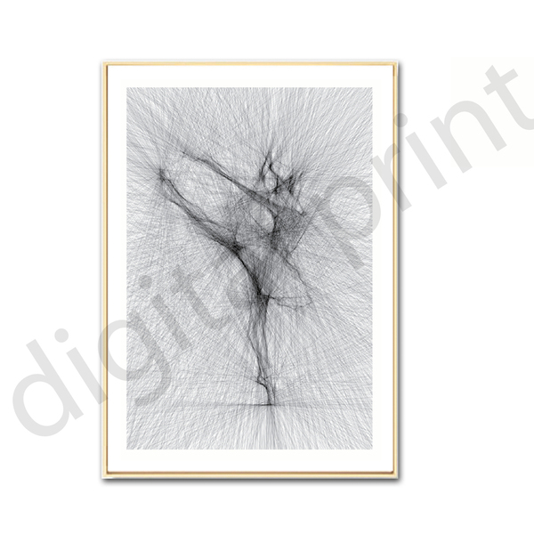 Εκτυπώσιμο τρίπτυχο με θέμα το μπαλέτο (Α3) - πίνακες & κάδρα, αφίσες - 4