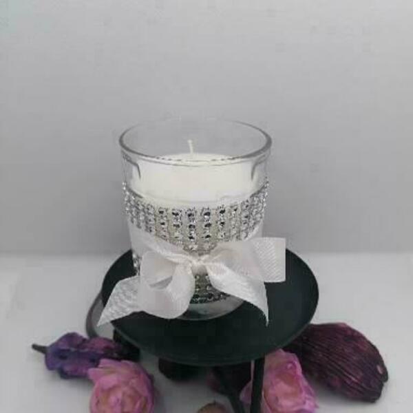 Μια Πανέμορφο αρωματικό κερί με αρωμα βανίλιας .... - - αρωματικά κεριά - 3
