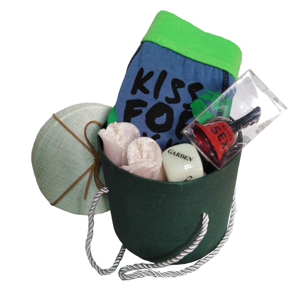 Δώρο Αγίου Βαλεντίνου αντρικό σετ 7τμχ σε πράσινο κουτί 14*12cm - ύφασμα, αρωματικό, αγ. βαλεντίνου, σετ δώρου