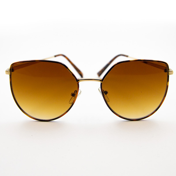 Γυαλιά ήλιου σε καφέ πολύχρωμο σχέδιο με 100% UV προστασία από τον ήλιο. - αλυσίδες, γυαλιά ηλίου, κορδόνια γυαλιών, θήκες γυαλιών