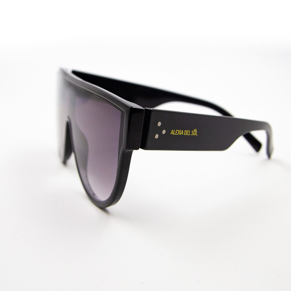 Γαυλιά ηλίου σε μαύρη απόχρωση με 100% UV προστασία από τον ήλιο. - αλυσίδες, γυαλιά ηλίου, κορδόνια γυαλιών, θήκες γυαλιών - 3