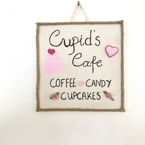 Cupid's Cafe - πίνακες & κάδρα, romantic - 2
