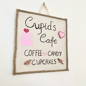 Cupid's Cafe - πίνακες & κάδρα, romantic