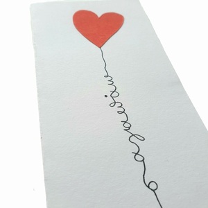 χειροποίητη κάρτα με μήνυμα αγάπης - χαρτί, επέτειος, γενική χρήση, ευχετήριες κάρτες - 2
