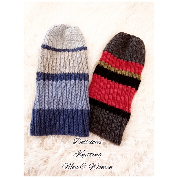 Πλεκτοί σκούφοι unisex Μαλλί - Αλπακά ( wool - alpaca) - μαλλί, γυναικεία, ανδρικά, αλπακάς, σκουφάκια - 2