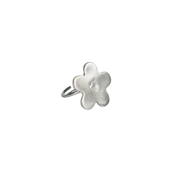 "Daisy" Ασημένιο δαχτυλίδι σε σχήμα μαργαρίτας - ασήμι 925, λουλούδι, boho, αυξομειούμενα