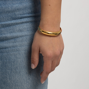 Βραχιόλι Χειροπέδα "Bold Cuff" - ορείχαλκος, boho, χεριού, χειροπέδες, αυξομειούμενα - 4