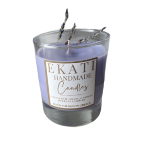 Levander candle-χειροποίητο κερι -220ml - αρωματικά κεριά