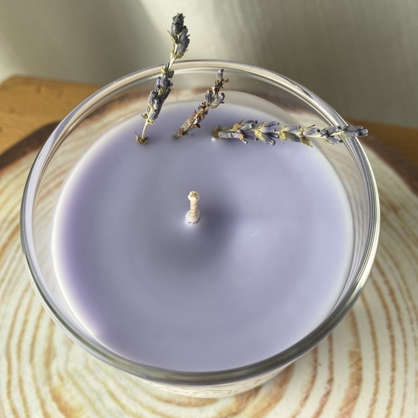 Levander candle-χειροποίητο κερι -220ml - αρωματικά κεριά - 3