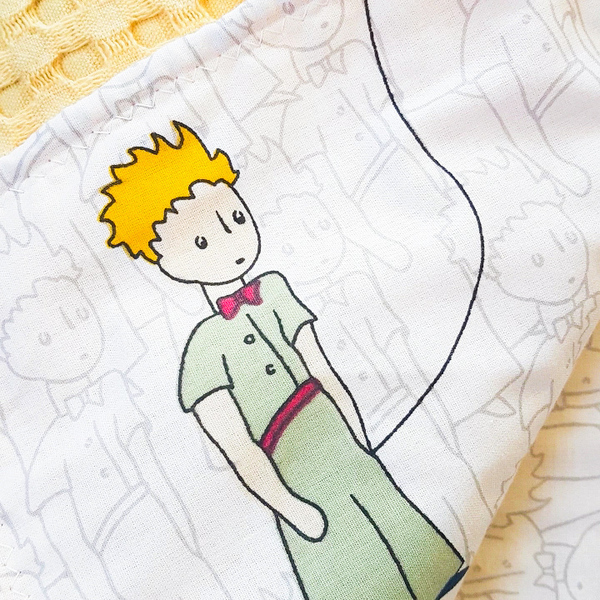 Κουβέρτα πικε κούνιας με τον Μικρό Πρίγκιπα - αγόρι, κουβέρτες - 4