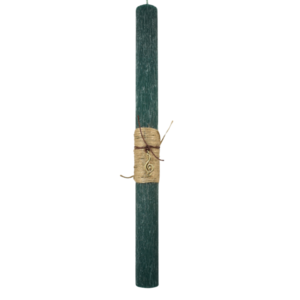 Γυναικεία πασχαλινή λαμπάδα με μεταλλικό κλειδί του σολ κυπαρισσί 30cm - κορίτσι, λαμπάδες, για παιδιά, για ενήλικες, για εφήβους - 3