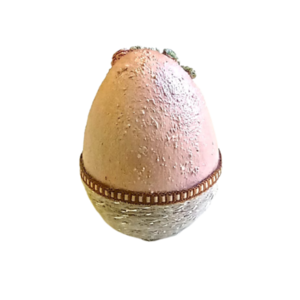 Γύψινο διακοσμητικό πασχαλινό αυγό 3 - vintage, πηλός, διακοσμητικά, γύψος - 3