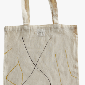 Πάνινη τσάντα golden body 40*35cm - ύφασμα, ώμου, πάνινες τσάντες, φθηνές