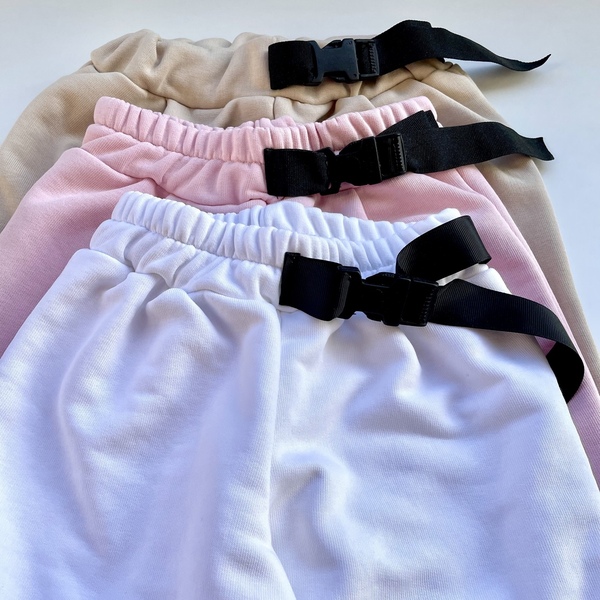 Βαμβακερή, χειροποίητη φόρμα με βολάν εκρού - κορίτσι, σετ, παιδικά ρούχα, βρεφικά ρούχα - 3