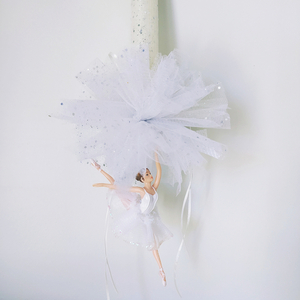 Αρωματική στρογγυλή λαμπάδα (25cm) μπαλαρίνα "Ballet Dancer" - κορίτσι, λαμπάδες, μπαλαρίνες, για εφήβους - 2
