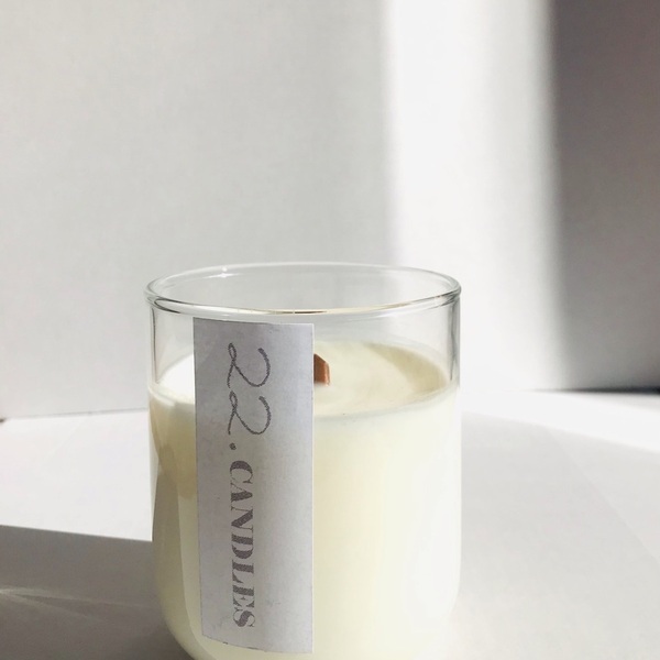 Applecious-Αρωματικό κερί από σόγια 100%ύψους 9 εκ- 200ml - αρωματικά κεριά - 2