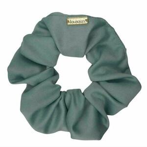 Scrunchie classic satin dusty βεραμάν - ύφασμα, σατέν, χειροποίητα, λαστιχάκια μαλλιών