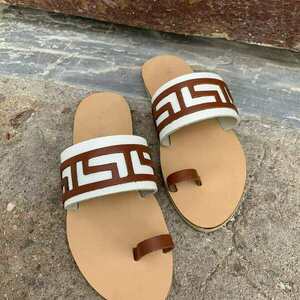 Handmade Leather Sandal : Thetida - δέρμα, καλοκαιρινό, μαύρα, slides - 3