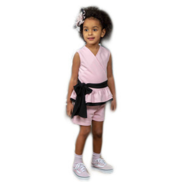 Βαμβακερό, χειροποίητο σετ κρουαζέ εκρού - κορίτσι, παιδικά ρούχα, βρεφικά ρούχα - 2