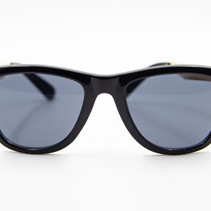 Γυαλιά ηλίου μεταλλικά σε μαύρο - χρυσό με 100% UV προστασία από τον ήλιο - γυαλιά ηλίου